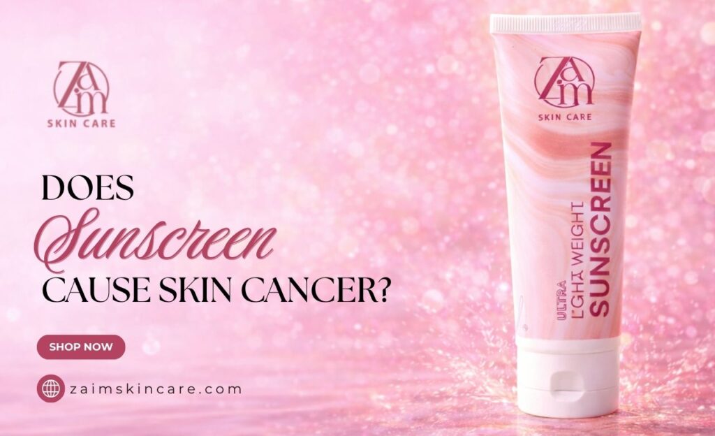 does sunscreen cause skin cancer