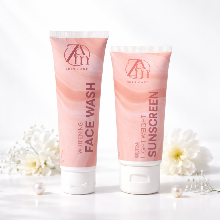 Whitening Face Wash & Ultra Lightweight Sunscreen Duo